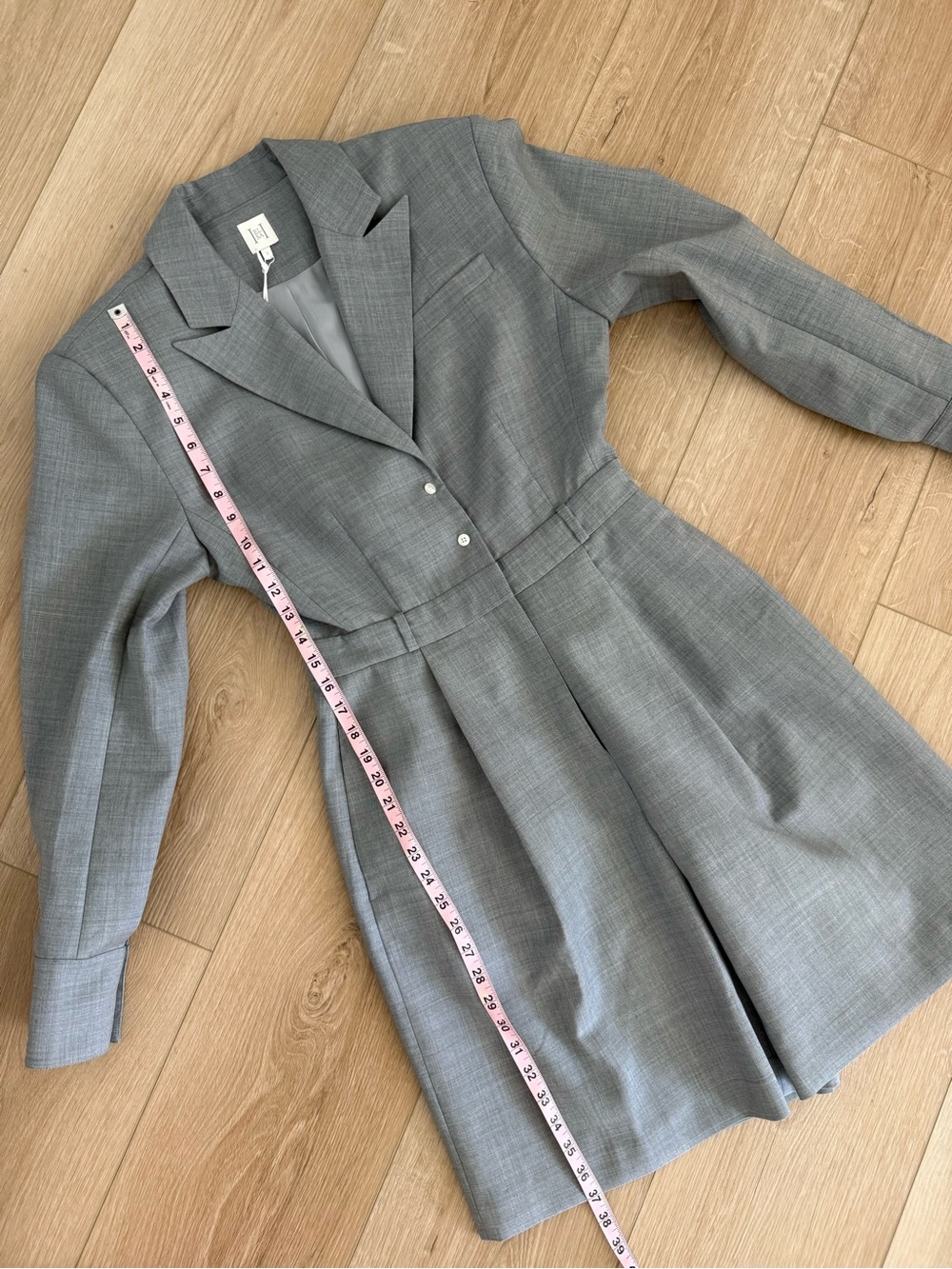 Helsa The Short Meeting Wool Jumpsuit - Picture 9 of 12